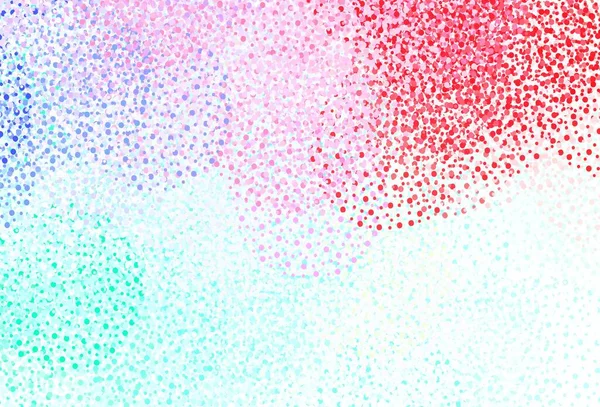 Açık yeşil, diskli kırmızı vektör dokusu. Bulanık yağmur damlaları olan soyut bir çizim. İş ilanınız için tasarım.