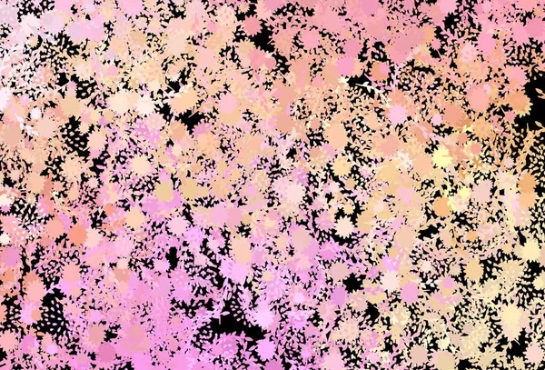 Темно Розовый Желтый Векторный Узор Произвольной Формы Иллюстрация Красочными Градиентными — стоковый вектор