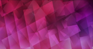 4K döngü koyu mor, pembe video görüntüleri eşkenar dörtgen ile.