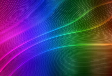 Dark Multicolor vektörü soyut parlak şablon. Soyut ve gradyan renkte renkli çizimler. Çalışmalarınız için akıllı tasarım.