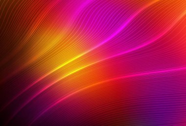 Koyu pembe, kırmızı vektör soyut parlak şablonu bulanıklaştırdı. Eğilimli zarif, parlak bir çizim. Web siteniz için bulanık tasarım.