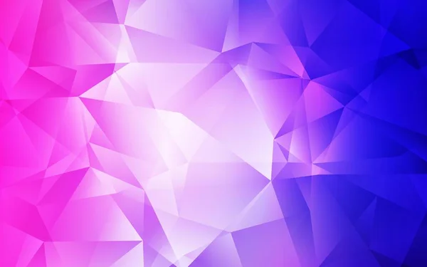Ανοιχτό Ροζ Μπλε Διανυσματικό Πολυγωνικό Μοτίβο Τριγωνικό Γεωμετρικό Δείγμα Κλίση — Διανυσματικό Αρχείο