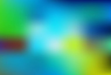 Açık mavi, yeşil vektör parlak soyut düzen. Yaratıcı illüstrasyon, yarım tonlu ve eğimli. Marka kitabı için zarif bir arkaplan.