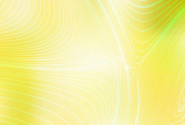 Светло Желтый Векторный Обратный Ход Мокрыми Линиями Совершенно Новая Красочная — стоковый вектор