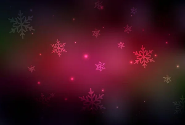 Dark Red Yellow Vector Background Стилі Xmas Абстрактна Градієнтна Ілюстрація — стоковий вектор