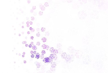 Hafif Mor vektör yapraklı soyut arkaplan. Hint tarzı yapraklı bulanık dekoratif tasarım. Ağ ve ambalaj için elle boyanmış tasarım.