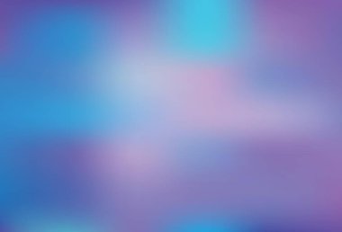 Açık Pembe, Mavi vektör bulanık şablon. Gradyan ile modern soyut çizim. İşiniz için yepyeni bir tasarım..