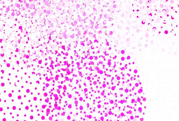 Ανοιχτό Ροζ Διάνυσμα Φόντο Κηλίδες Θολή Φυσαλίδες Αφηρημένο Φόντο Πολύχρωμη — Διανυσματικό Αρχείο