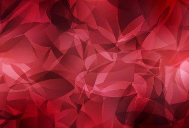 Açık kırmızı vektör çokgen desen. Üçgenli modern soyut çizim. Web siteniz için yeni bir doku.
