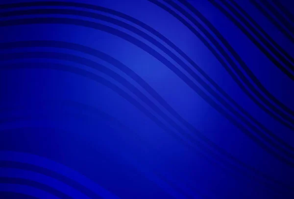 Темний Векторний Візерунок Blue Яскравими Лініями Барвисті Абстрактні Ілюстрації Градієнтними — стоковий вектор