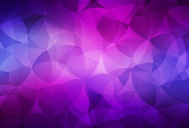 Açık Mor, pembe vektör çokgen arkaplan. Üçgenlerden oluşan parlayan çokgen çizimler. Bir markanın arkaplanı için desen.