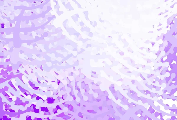 Light Purple Vector Backdrop Memphis Shapes Πολύχρωμες Χαοτικές Μορφές Κλίση — Διανυσματικό Αρχείο
