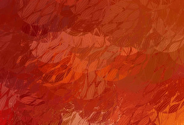 Rouge Clair Fond Vectoriel Jaune Avec Des Formes Memphis Formes — Image vectorielle