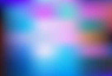 Açık mavi, kırmızı vektör soyut parlak arkaplanı bulanıklaştırdı. Görüntü stili ve gradyanı olan yeni renkli çizimler. İş tasarımınız için yeni biçim.