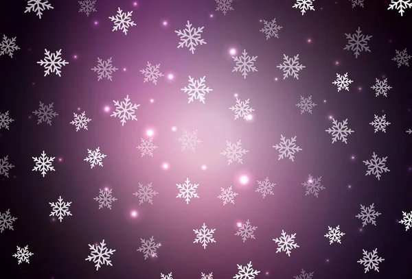 Шаблон Темно Розового Вектора Стиле Карнавала Красочный Дизайн Рождественском Стиле — стоковый вектор