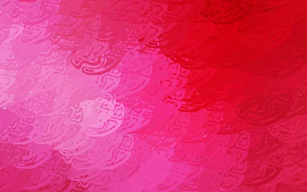 Hellrosa Rote Vektorschablone Mit Chaotischen Poly Formen Illustration Mit Farbenfrohen — Stockvektor