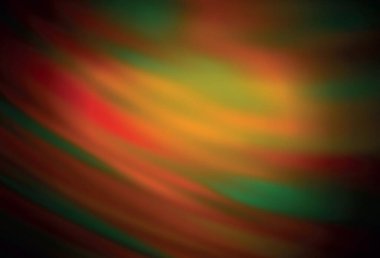 Koyu yeşil, sarı vektör bulanık parlak soyut doku. Soyut renkli gradyan çizimi. Bir cep telefonu için arka plan.