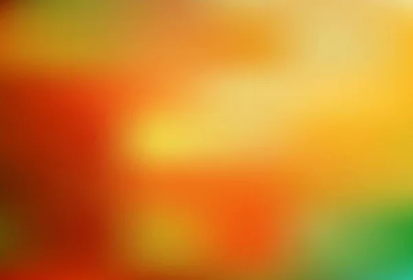 浅绿色 黄色矢量现代典雅的背景 色彩斑斓的抽象图解与渐变 手机的背景 — 图库矢量图片