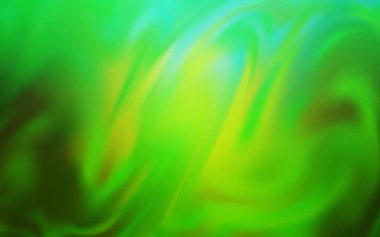 Açık yeşil vektör modern zarif düzen. Görüntü tarzında tamamen yeni bir renkli çizim. İşiniz için en iyi bulanık tasarım..