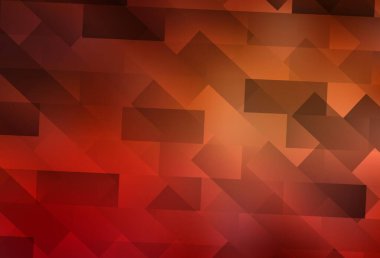 Açık kırmızı vektör deseni kare biçiminde. Renkli dikdörtgenleri olan bir resim. İş ilanları, broşürler, broşürler için desen