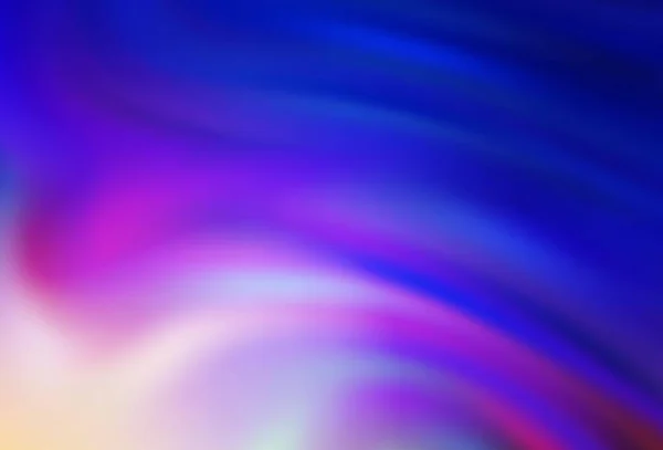 Hellrosa Blauer Vektor Glänzend Abstrakt Hintergrund Abstrakte Farbenfrohe Illustration Mit — Stockvektor