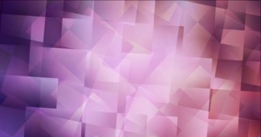 4K döngü açık mor, kare biçiminde pembe animasyon.