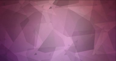 4K açık mor, pembe çokgen video örneği.