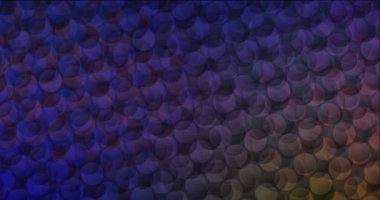 4K koyu mavi, sarı daireli video görüntüleri.