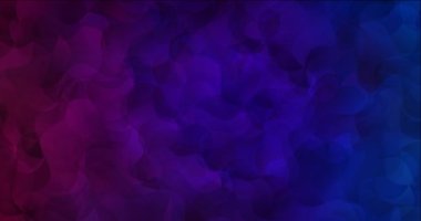 4K koyu mavi, soyut şekilli kırmızı animasyon.