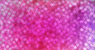 Açık pembe 4K döngüsü, çizgileri ve dikdörtgenleri olan kırmızı video.