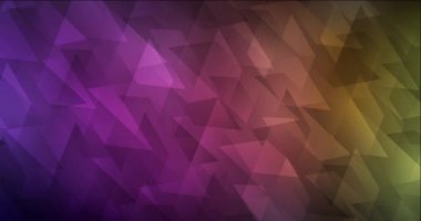 4K döngü koyu pembe, sarı animasyon kare biçiminde.