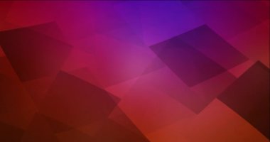 4K döngü koyu pembe, kırmızı video çizgiler, dikdörtgenler.