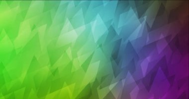 4K açık pembe, dikdörtgenli yeşil akış videosu.