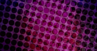 4K noktalı koyu mor soyut animasyon döngüsü.