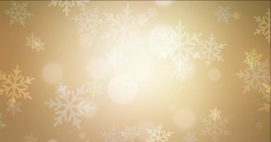 4K kutlama tarzında koyu sarı renkli animasyon videosu.