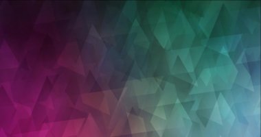 4K çizgiler, dikdörtgenler ile koyu çok renkli video döngüsü.