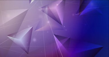 4K döngüsü koyu mavi, kırmızı soyut video örneği.