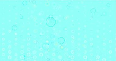 4K açık yeşil noktalı soyut animasyon.