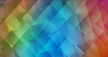 4K eşkenar dörtgenli koyu renkli video görüntüsü döngüsü.