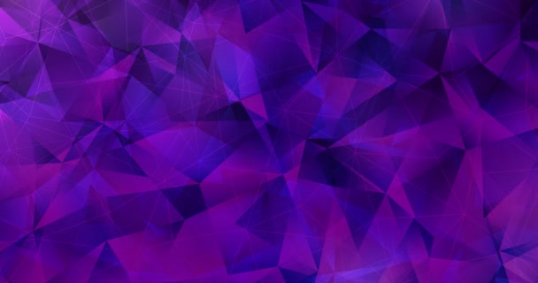 Diaporama animé en boucle 4K violet foncé, rose. — Video