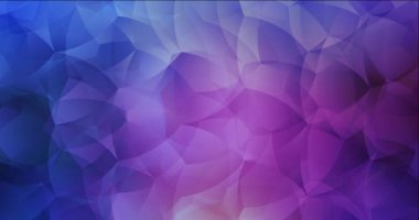 4K döngü açık mavi, kaotik şekilli kırmızı görüntüler.