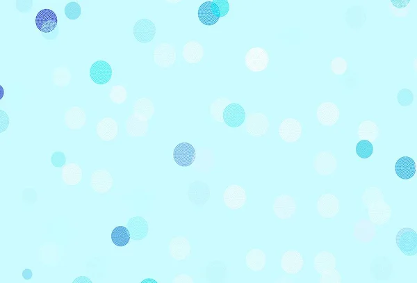 Texture Vectorielle Bleu Clair Avec Flocons Neige Colorés Illustration Abstraite — Image vectorielle