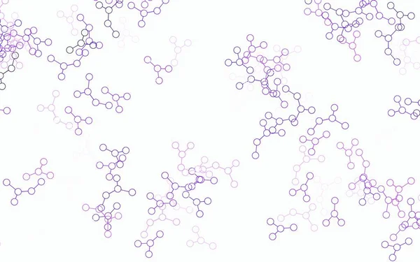 Modèle Vectoriel Violet Clair Avec Structure Intelligence Artificielle Illustration Colorée — Image vectorielle