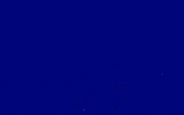Padrão Vetorial Blue Escuro Com Estilo Poligonal Ilustração Com Conjunto — Vetor de Stock