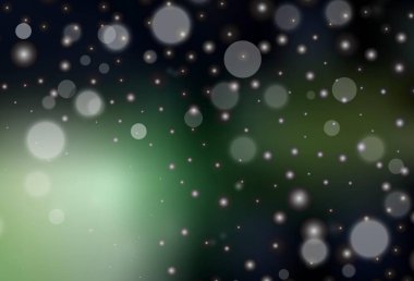 Koyu yeşil vektör dokusu doğum günü tarzında. Noel tarzında renkli bir tasarım ve eğilim. Harfler ve tipografi için şablon.