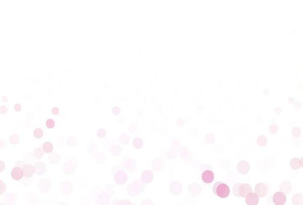 Ανοιχτό Ροζ Κίτρινο Διάνυσμα Φόντο Φυσαλίδες Θολή Διακοσμητική Σχεδίαση Αφηρημένο — Διανυσματικό Αρχείο