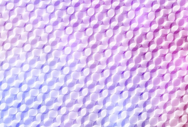 Светло Фиолетовый Розовый Векторный Узор Сферами Абстрактная Иллюстрация Цветными Пузырями — стоковый вектор
