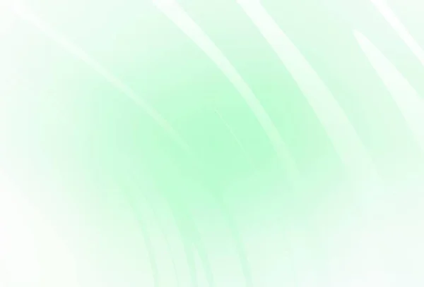 Hellgrüner Vektorhintergrund Mit Schiefen Linien Eine Leuchtende Illustration Die Aus — Stockvektor
