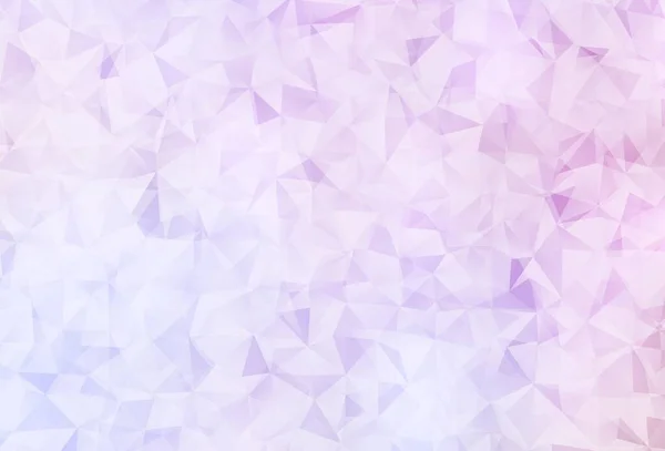 Luz Púrpura Vector Rosa Bajo Fondo Poli Muestra Geométrica Triangular — Vector de stock