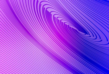 Çizgileri olan açık mor vektör deseni. Eğimli çizgileri olan zarif parlak bir illüstrasyon. Tasarımınız için desen.